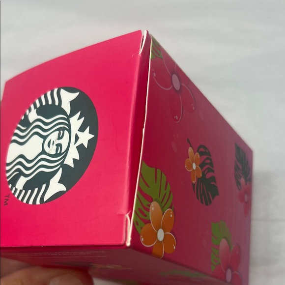 NWT Starbucks ALOHA HULA Bearista Bear Keychain Pink RARE - Picture 14 of 14